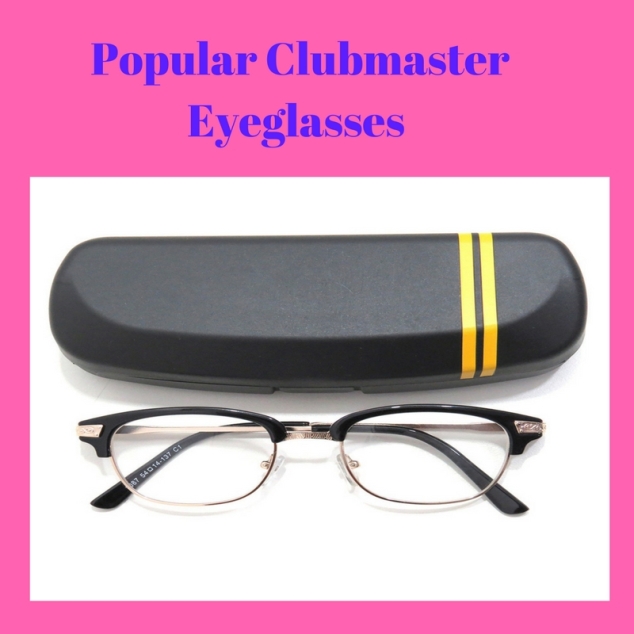 Men Popular Clubmaster Eyeglasses
